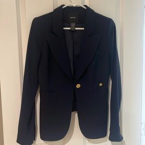Smythe Navy Blazer with Gold Buttons